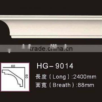 PU cornice, Foam plain molding that can replace the gypsum cornice