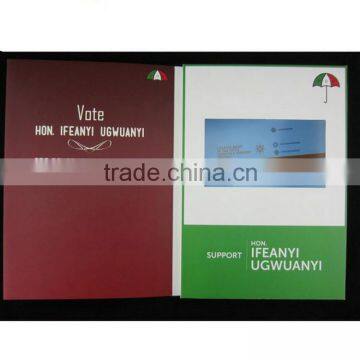 New innovative products 2015 lcd video brochure module best selling products in china