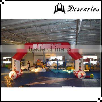 Digtal printing 10m width inflatable square entrance archway for advertising