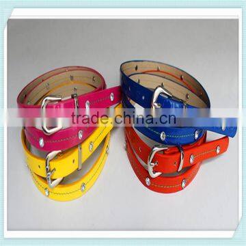 New Style Lady Leather Belts Leather Belts With Alloy Buckle PU Skinny Belts photo-2
