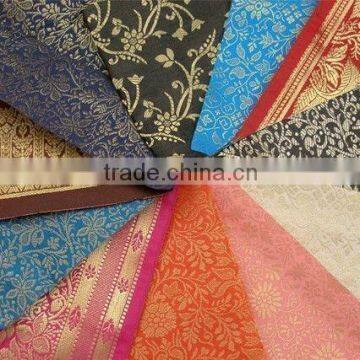 Handmade Silk Brocade Fabrics for Home Decorators, Interior Designers, Dress Designers