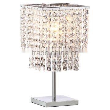 11.21-17 accompanied by crystals chrome finish created to shine and dazzle Prism Table Lamp