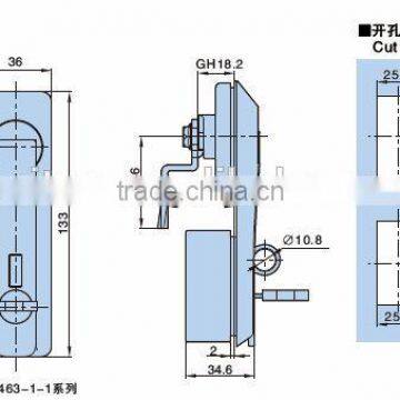 Rod Control Swinghandle MS463-1-1G photo-2