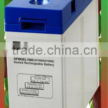 Free maintenance solar battery 1000ah 12V 24V 48V