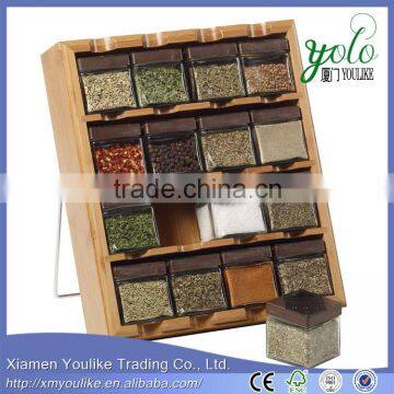 Kamenstein 16-Cube Inspirations unique spice racks Bamboo Spice Rack