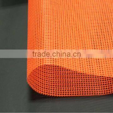 PVC mesh fabric orange