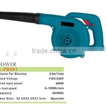 electric blower 600W PB001 / 600W portable electric blower