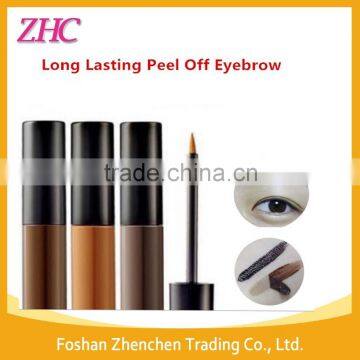 2016 Korea Hot Sale Prodcuts Long lasting Peel Off Eyebrow Tint Gel