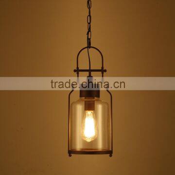 Cutting Poshing Craft Lamp Rust Ceiling Plate Light E27 Light Source Pendant Light