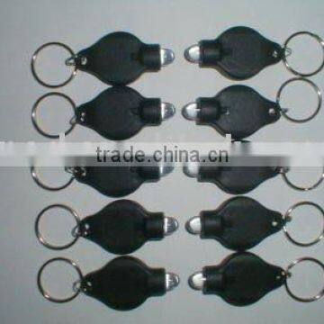 Cute Mini led torch keychain with flashing