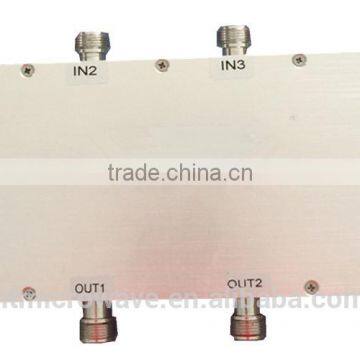698/700-2700MHz RF Hybrid Combiner 4 in 2 Out /4:2 Matrix With N Female photo-2