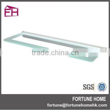 Decorative battery glass wall shelf