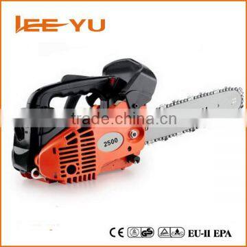 CS2500 Gasoline chain saw 25.4cc chain saw CE Certificate