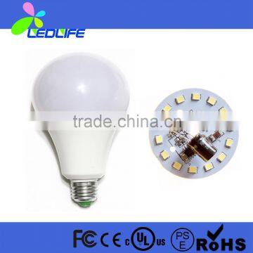 9W A60 Aluminum Plastic LED bulb, 100lm/w, SMD2835, 2 Years Warranty LED bulb light