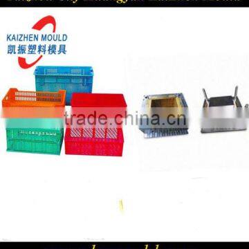 Plastic Crate Mould Injection Recycle Case Mould Hot Runner Collect Container Mould photo-5