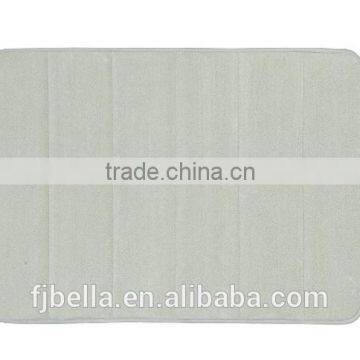 Pebble Color Memory Foam Bath Mat Floor Rug