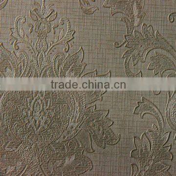 PVC Sythetic Upholstery Leather With Traditional Chinese Design ,use for Home Decoration,bedroom ,living Room photo-3