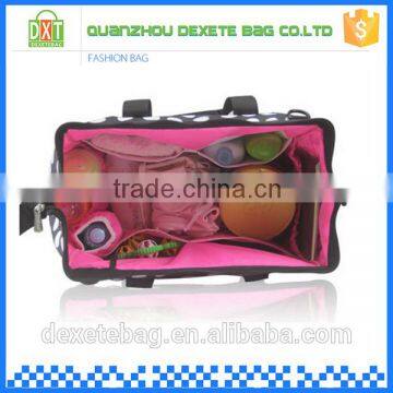 Multifunction Polyester Tote Dot Mommy Baby Bag photo-2