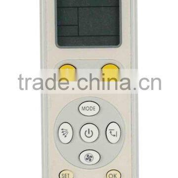 Q-338E High quality special outline A/C remote control ,mini remote control lcd ac remote control with best/good /cheapest price