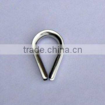 stainless steel wire rope marine rope thimble