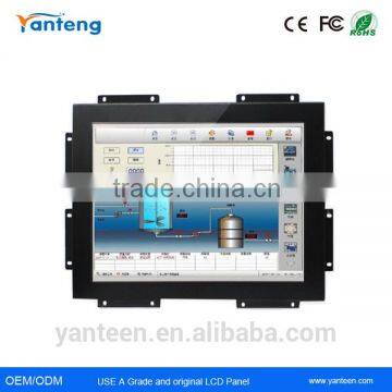 Square screen 15inch open frame touchscreen monitor with resistive touchscreen