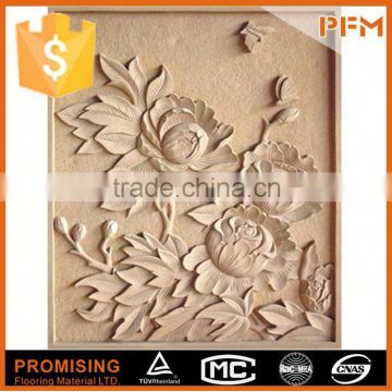 Hotel Hall Decoration Natural Sandstone Sculpture Relief