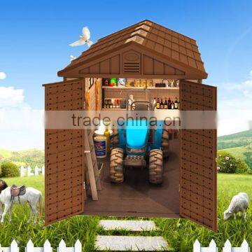 Four single room size UV Resistance HDPE outdoor house