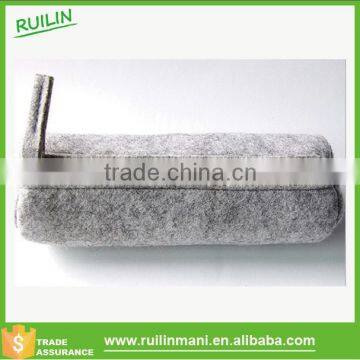 Latest High Quality Small Blank Felt Zipper Pen Bag photo-2