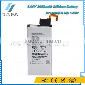 For Samsung S6 G9250 3.85V 2600mAh Lithium Genuine cell phone Battery