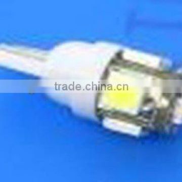 T10 5SMD 5050 3chip car led dash light