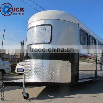 Luxury 2 Horse Camping Horse Float With Caravan Door photo-4