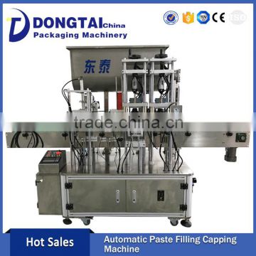 Automatic Chili Sauce Bottle Filling Capping Machine