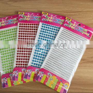 Well-being and Charming Drilling Sticker, DIY Sticker,say it in Crystals