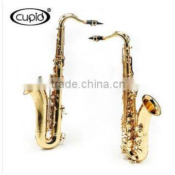 Professional Gold lacquer Tenor Saxophone