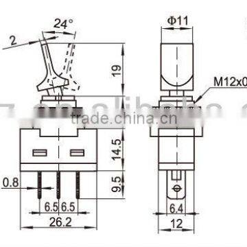 Car Toggle Switch,boat Toggle Switch,rubber Toggle Switch,machinery Toggle Switch photo-4