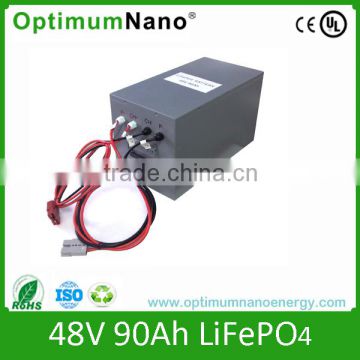 Lithium Battery 48V 90Ah for home solar systems