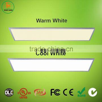 US warehouse ship directly DLC ul 1x4 40W light fixture of office ceiling lighting