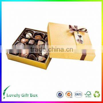 China Factory Recyclable Yellow Package Box With High Quality photo-3