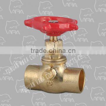 701-31 C X C STOP VALVE BRASS WITH DRAIN