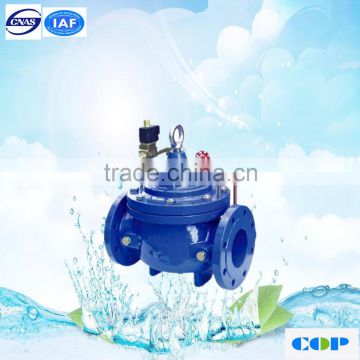 cast steel medium pressure WCB solenoid flange water valve