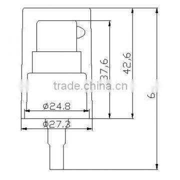 Cheap Shantou Plastic Cosmetic Pump for Bottle photo-2