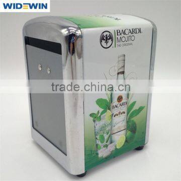 Metal tissue holder / Paper napkin dispenser / Restaurant napkin holder