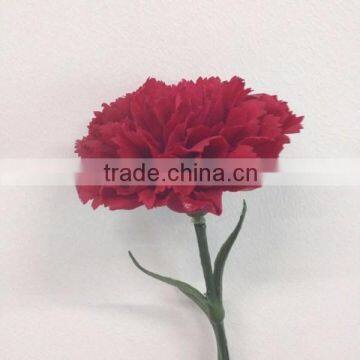 2015 new product good quality real touch carnation flower latex carnation flowers