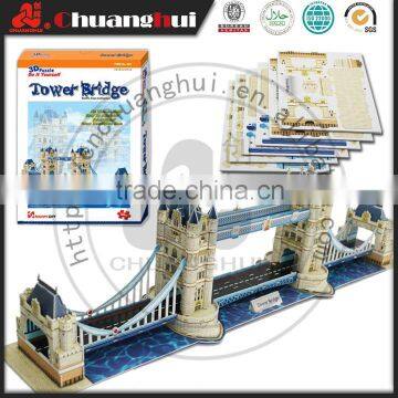 Paper 3D Puzzle Lodon Tower Bridge Jigsaw Puzzle