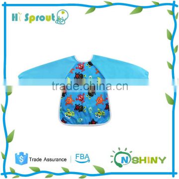 Hot!!!Printed Pul Infant & Baby Bibs with Sleeves