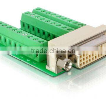 DVI terminal block