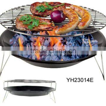 Instant Portable Grill Stand Foldable Legs Charcoal Bbq Barbeque