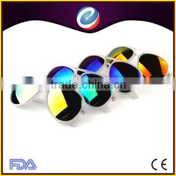 ADE WU Transparent mirror Pilot style sunglasses direct sale 5130