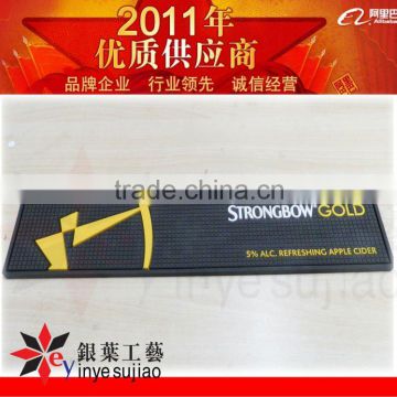 soft pvc bar mat / beer mat for promotion