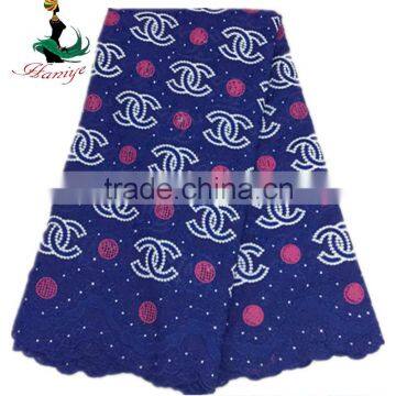 Haniye 2016 Nigerian Polish Lace Embroidery Fashion Styles 100% Cotton Polish Lace /PLC015 photo-5